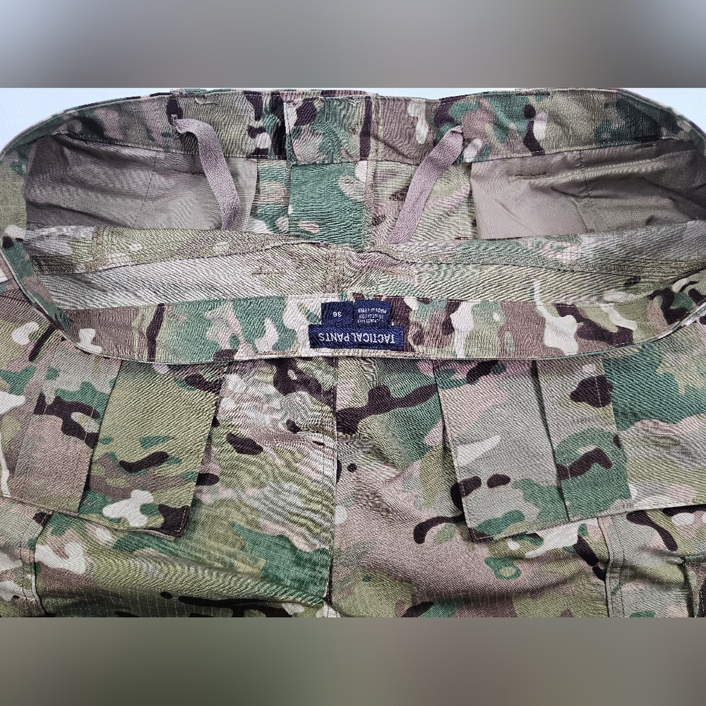 Tactical Pants Cargo Drawstrings Ripstop Men's 36… - image 10